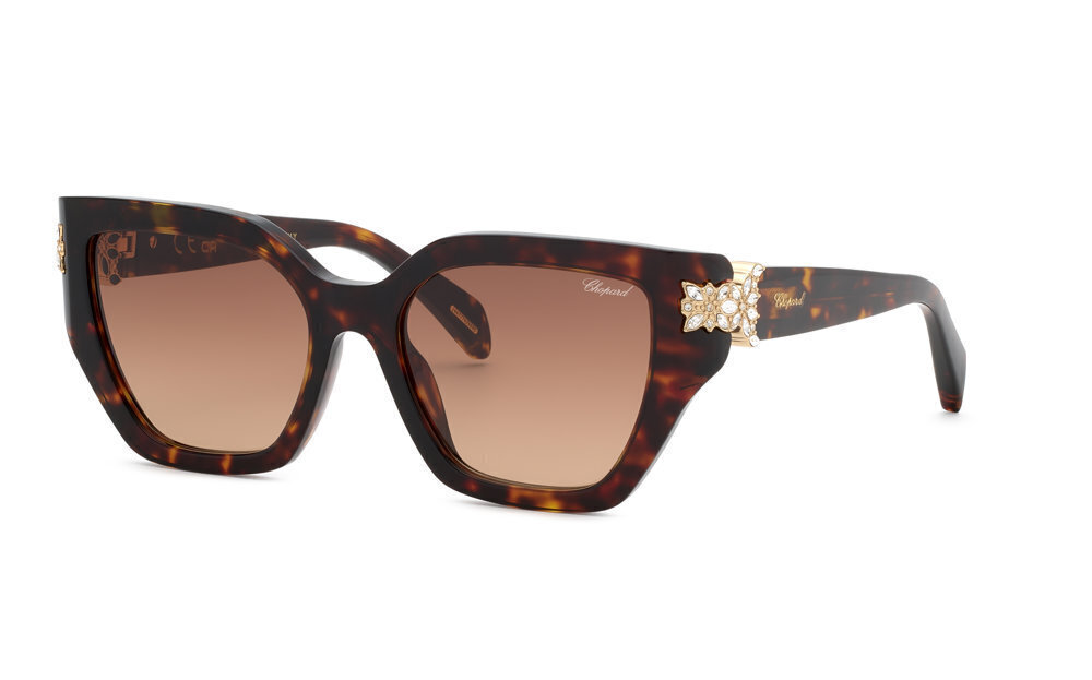 CHOPARD SUN SCH418S Sunglasses CLASSIC HAVANA (0909) 54mm